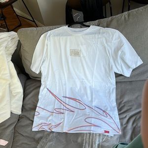 August D flame tour oversized shirt size XL